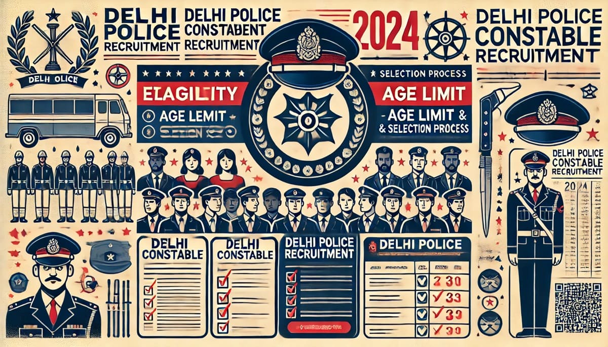 Delhi Police Constable Recruitment 2024